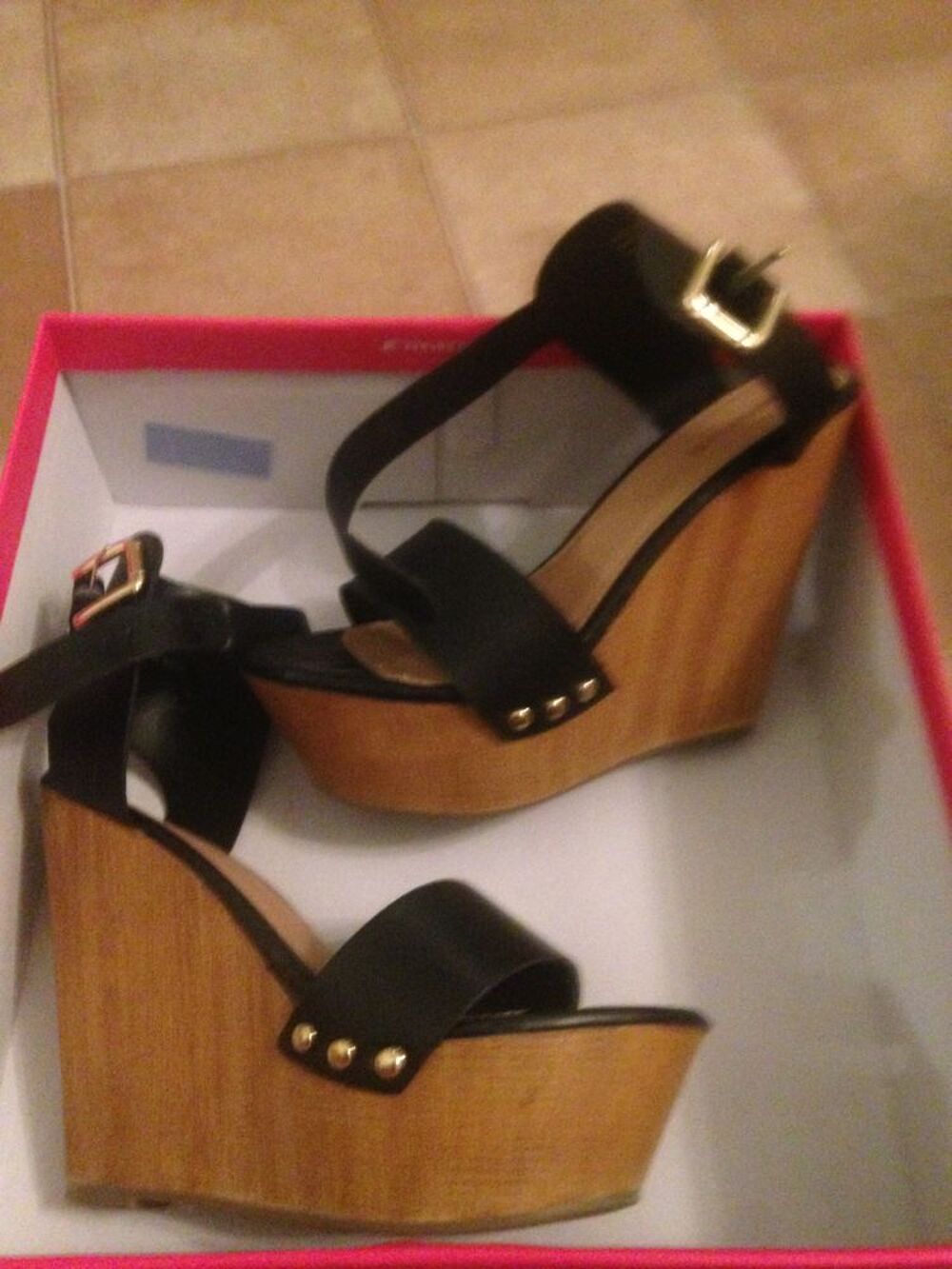 sandale compens&eacute;es Chaussures