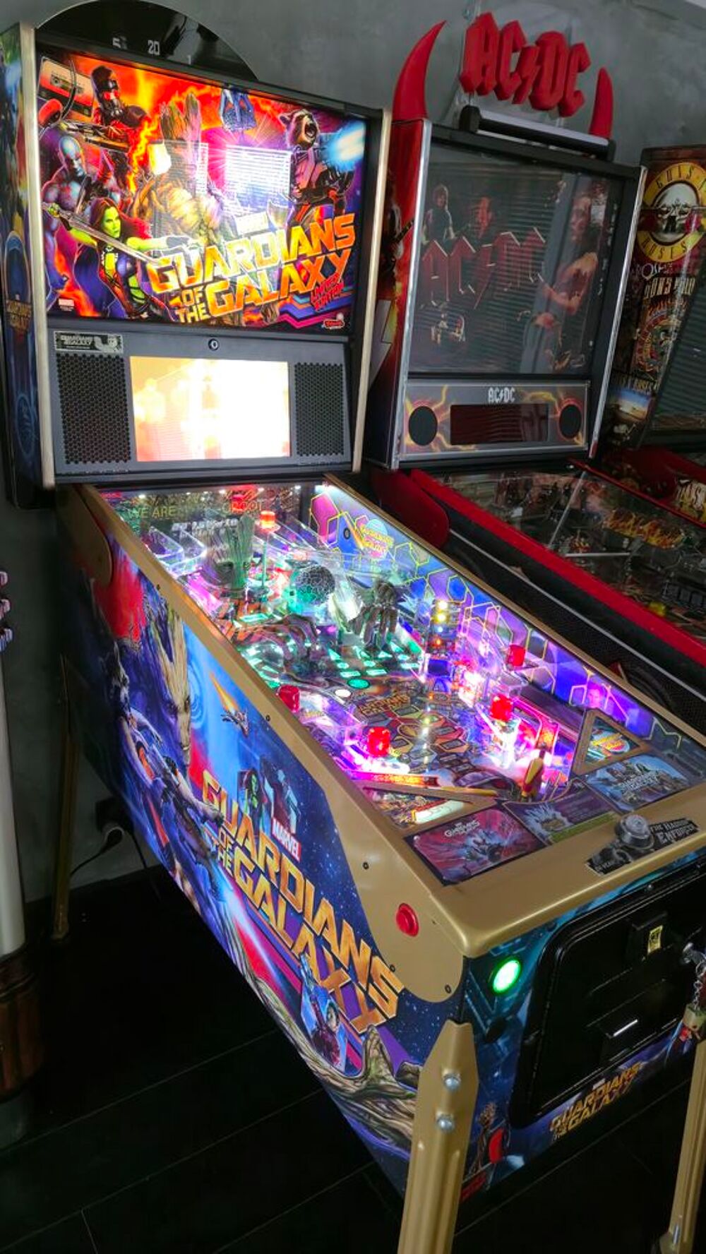 Flipper Guardians of the Galaxy &eacute;dition limit&eacute;e Marvel Stern Jeux / jouets
