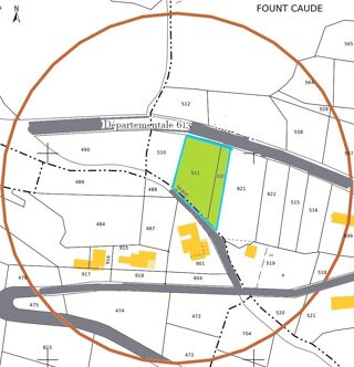  Terrain à vendre 1250 m² Ignaux