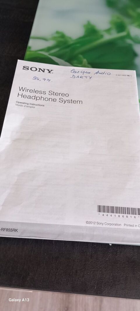 Casque audio SONY 40 Saint-Marcellin (38)