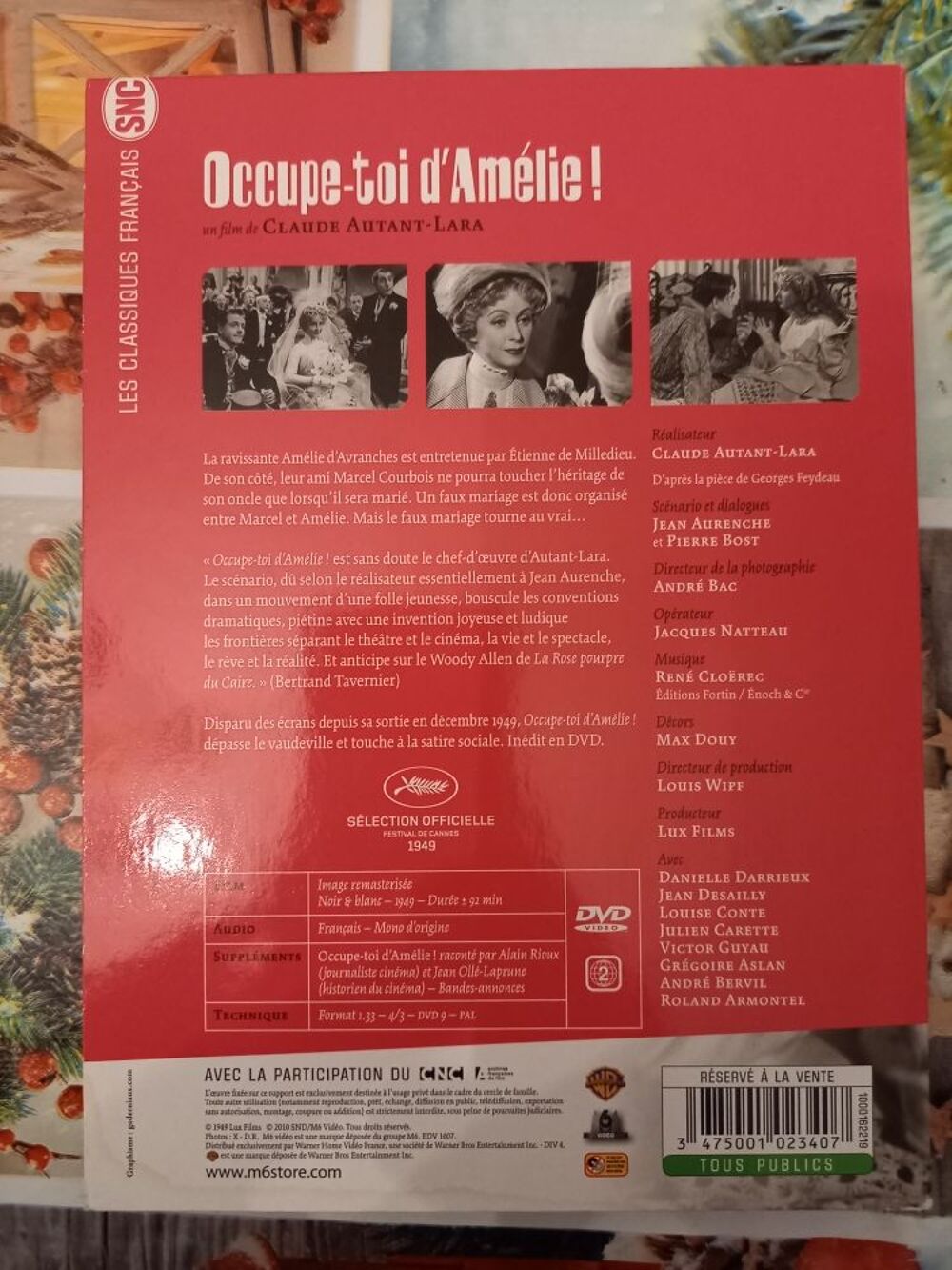 Dvd film "Occupes-toi d'Am&eacute;lie !" DVD et blu-ray