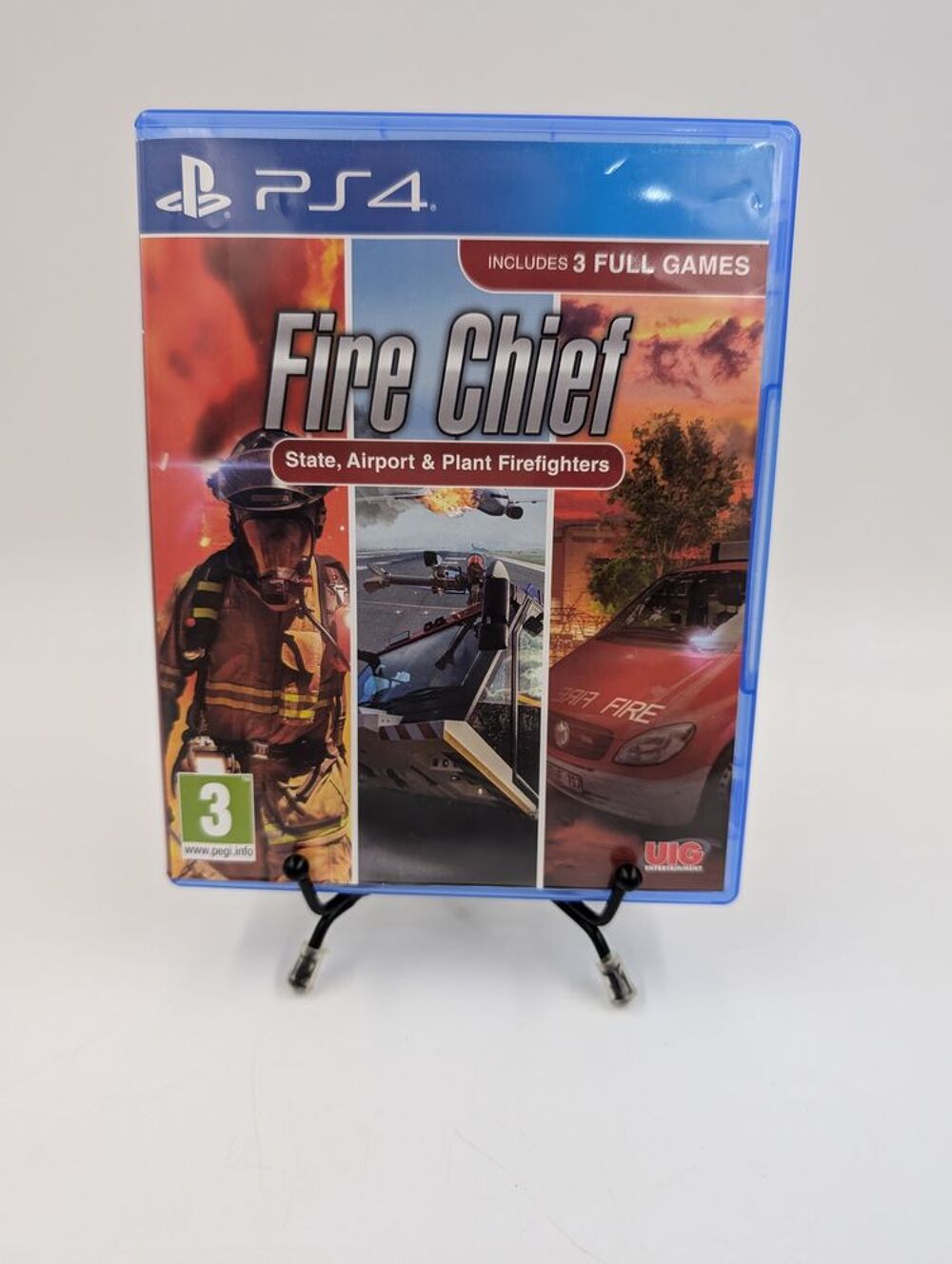 Jeu Playstation 4 Fire Chief : State, Airport &amp; Plant... Consoles et jeux vidéos
