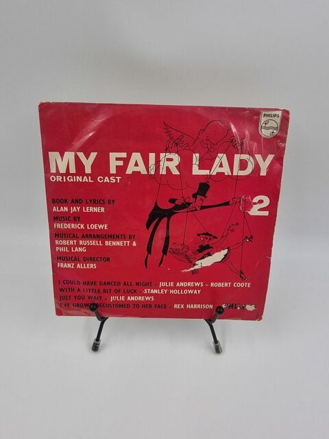 Vinyle 45 tours My Fair Lady 2 : Original Cast  1 Vulbens (74)