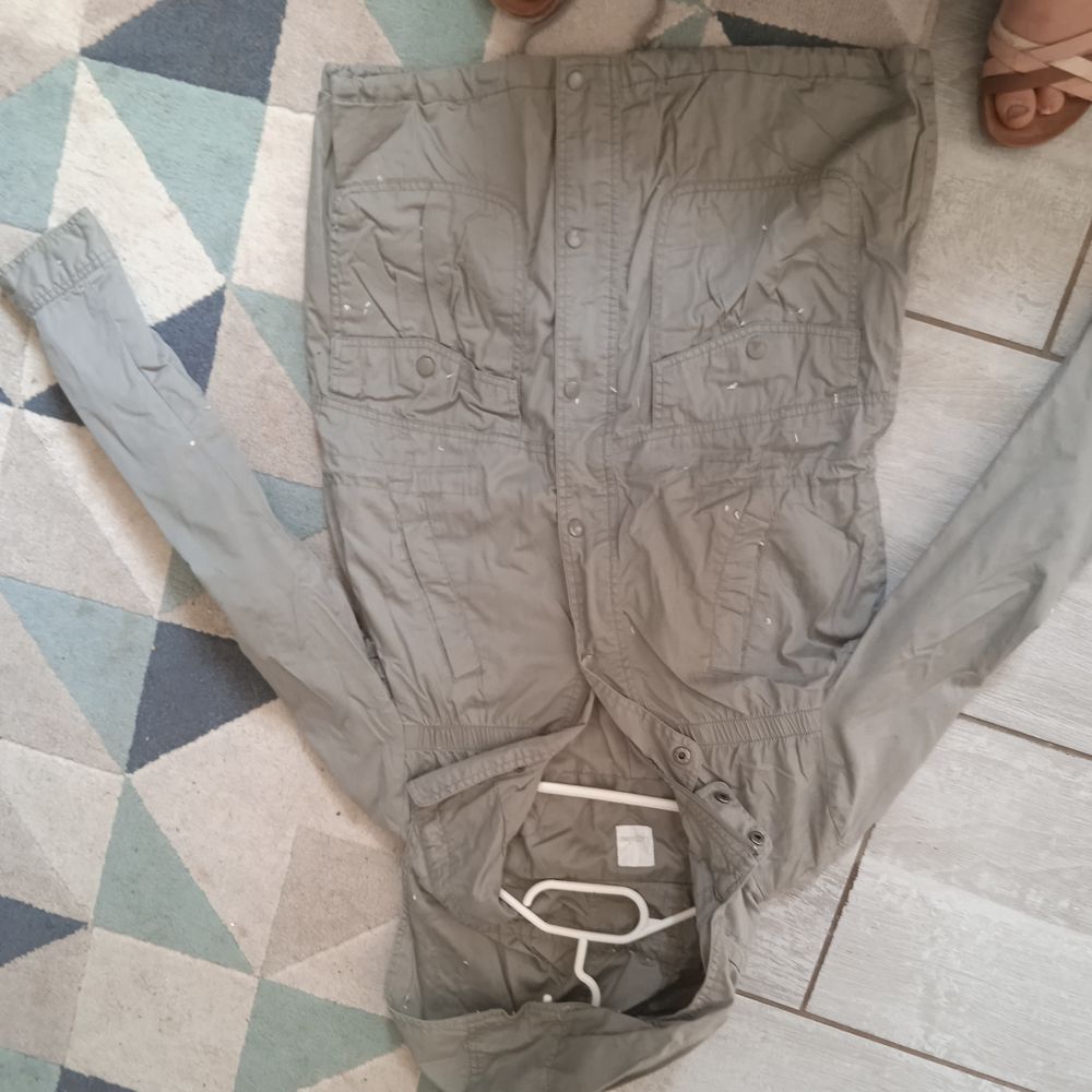 Parka doubl&eacute;e T 38 marque Cama&iuml;eu, capuche, 100% coton Vêtements