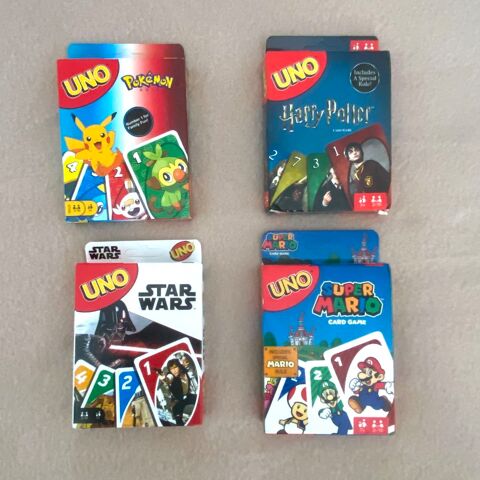 Jeu de Uno Harry Potter, Pok�mon, Mario, Star Wars 8 Nantes (44)
