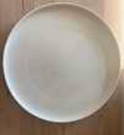 Lot assiettes blanches porcelaine - CASA Cuisine