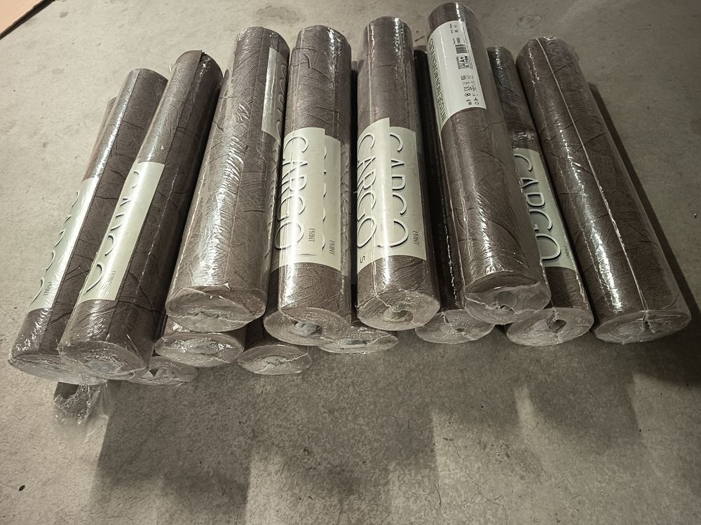 Papier peint intiss&eacute; effet moderne marron/gris ? neuf ? 8€ l Décoration