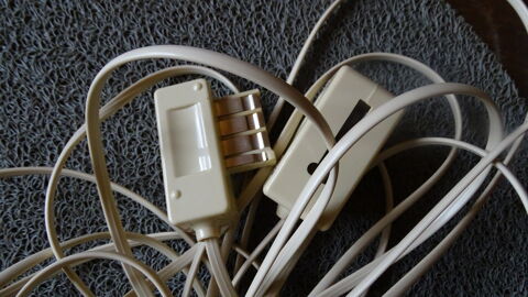 Rallonge Tlphone fixe 10 mtres 4 Nrondes (18)