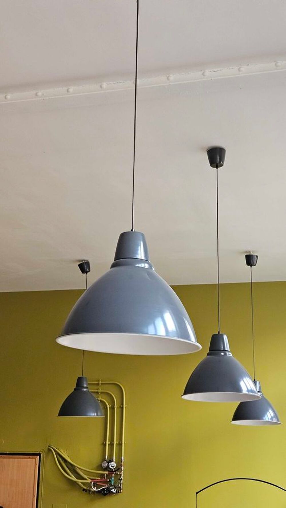 Suspension Ikea gris Décoration