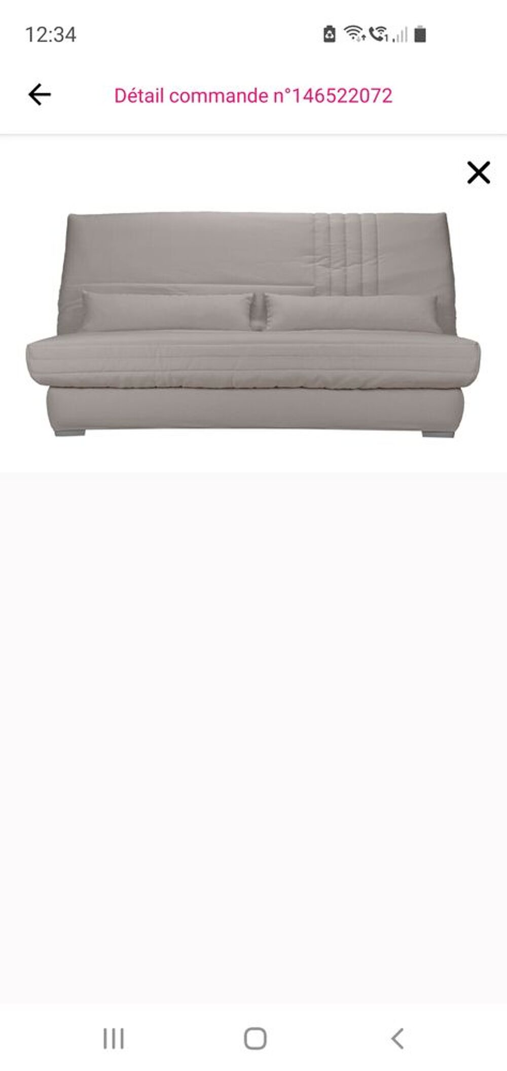 Banquette convertible Clic Clac Bultex Meubles
