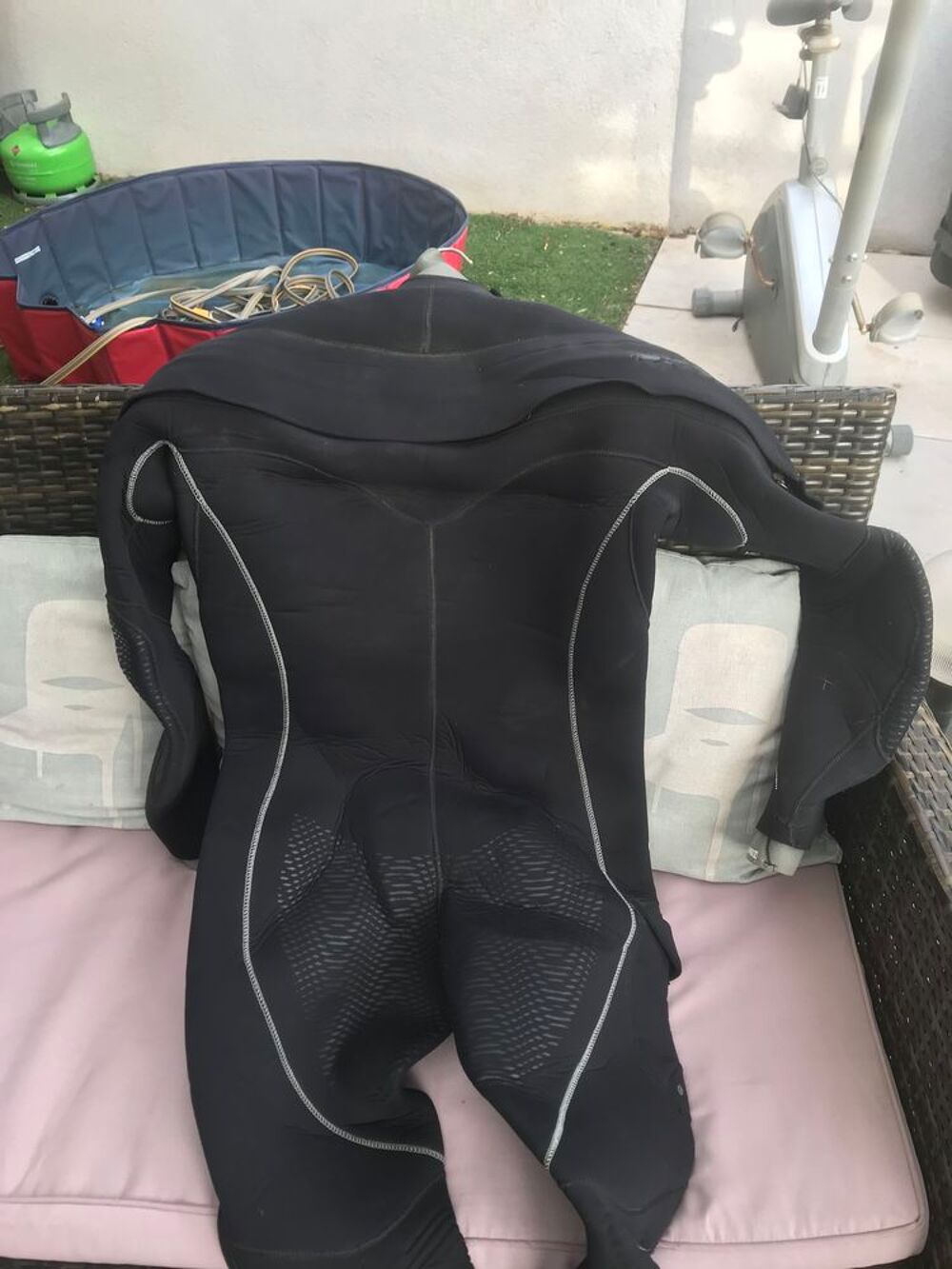 combinaison s&egrave;che ice berg beuchat 6,5mm homme Sports