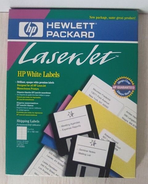 Etiquettes laser Jet blanches (x1000) 4 Metz (57)