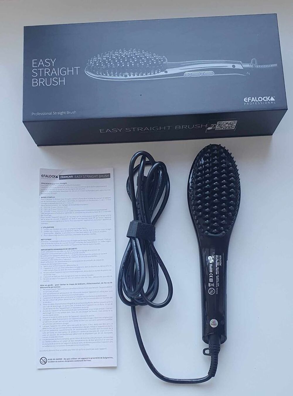 Brosse Lissante - Efalock Easy Straight 230&deg;c Electroménager