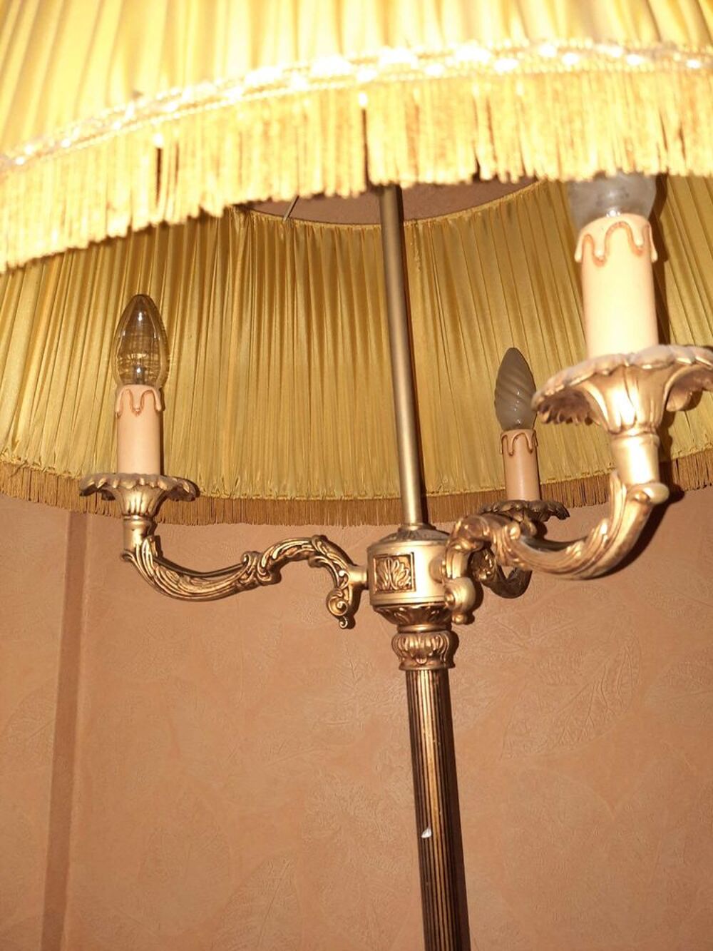 Lampadaire en bronze Décoration