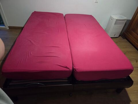 Lit �lectrique Tempur, 160, 2 matelats Tempur ind�pendant.
500 Bou�e (44)