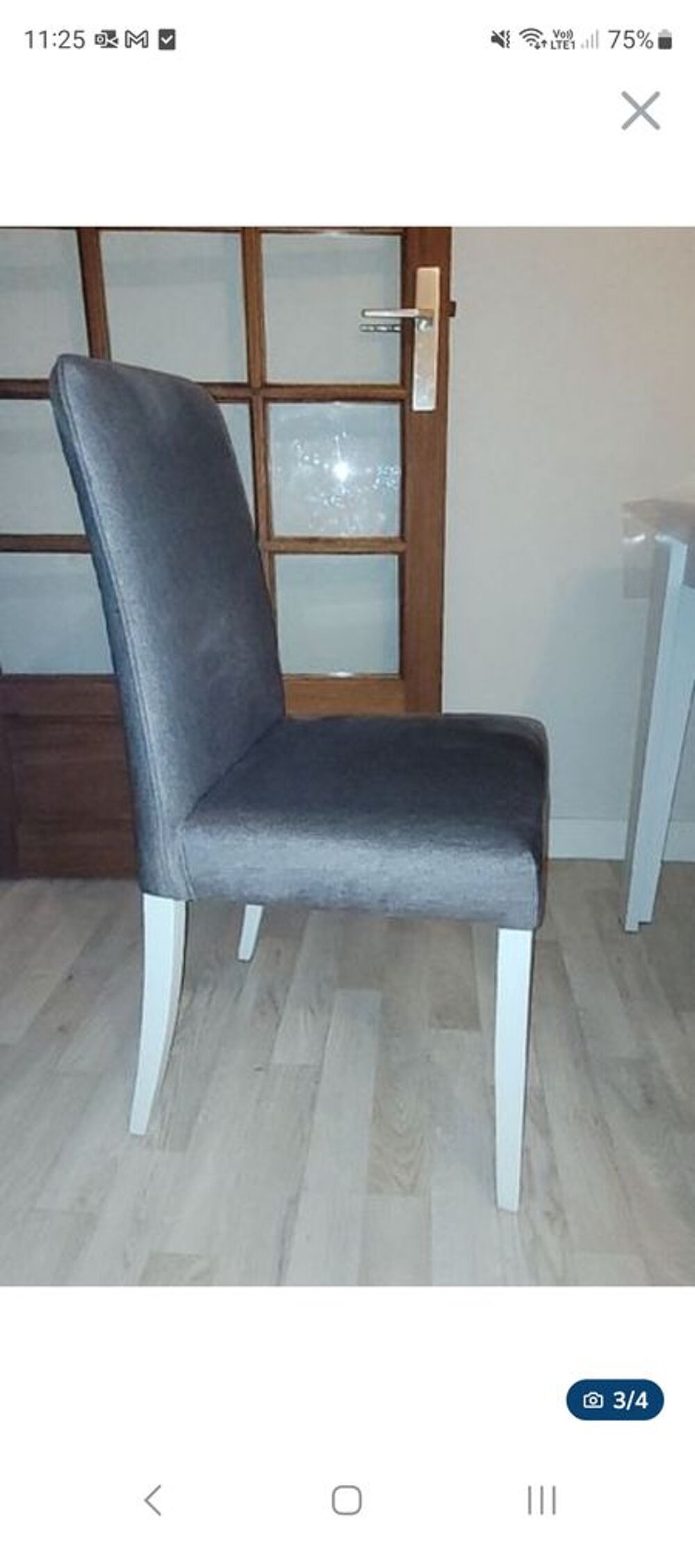 Ensemble table avec 6chaises Meubles