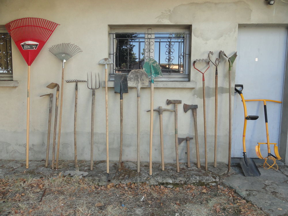 Outils jardin anciens Jardin