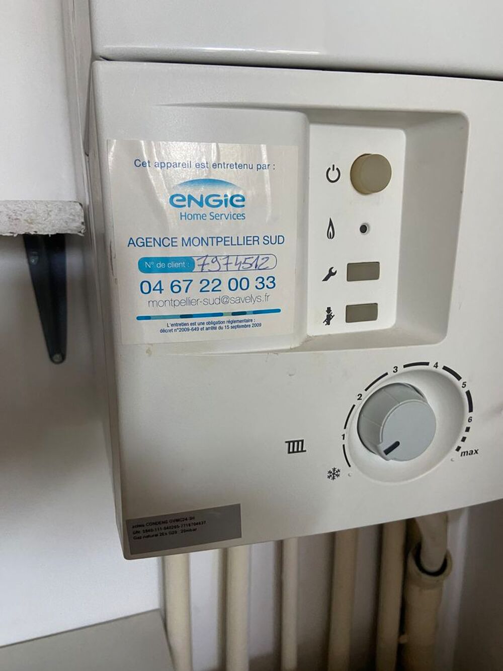 Chaudi&egrave;re murale gaz par ventouse Electroménager