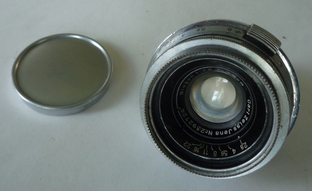 Objectif BIOGON 2,8/3,5 cm Carl Zeiss Jena Photos/Video/TV