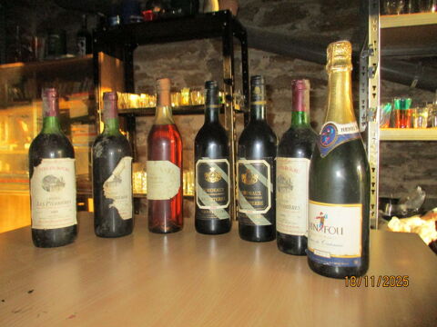7 Bouteilles HENRI MAIRE DE 1989 à 2004 25 Saint-Yrieix-la-Perche (87)