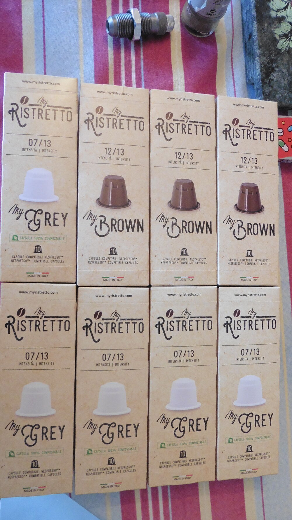 lot capsules My Ristretto compatibles Nespresso Cuisine
