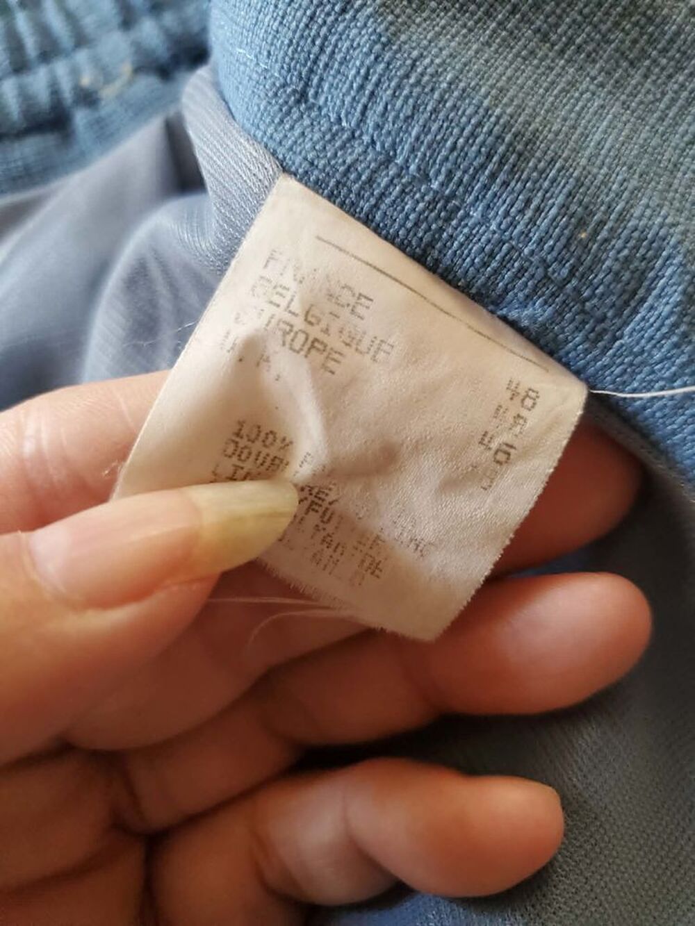 TAILLEUR FEMME BLEU (veste et jupe) T48 Vêtements