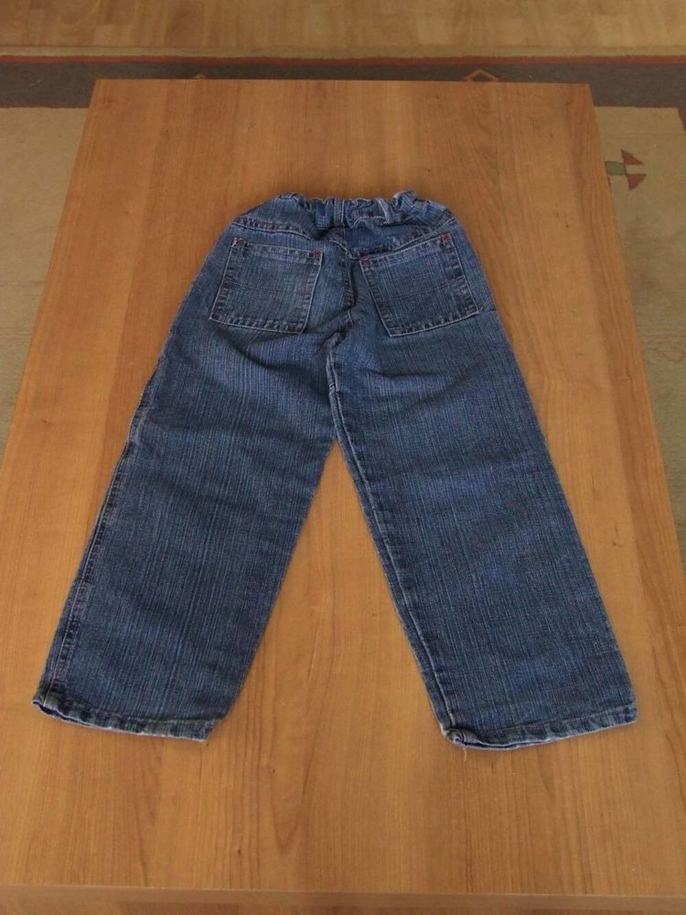 Jeans taille ajustable, style Baggy, Bleu d&eacute;lav&eacute;, 8&nbsp;ans Vtements enfants