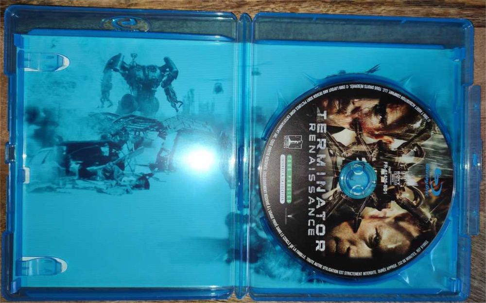 Terminator Renaissance Director's Cut (Blu-Ray) DVD et blu-ray