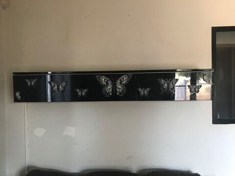 MEUBLE SUSPENDU LAQUE NOIR ETAT NEUF 30 Martigues (13)