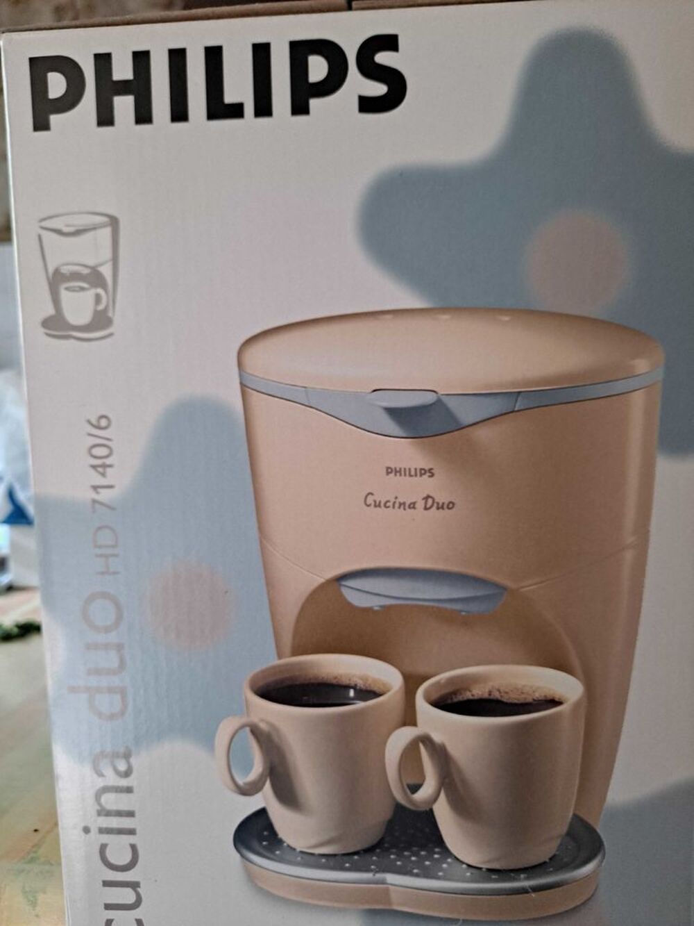 Cafeti&egrave;re Philips Cucina duo filtres Electroménager