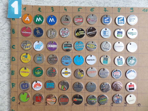 Plusieurs jetons de caddie ( envoi possible ) 1 Nogent-sur-Oise (60)