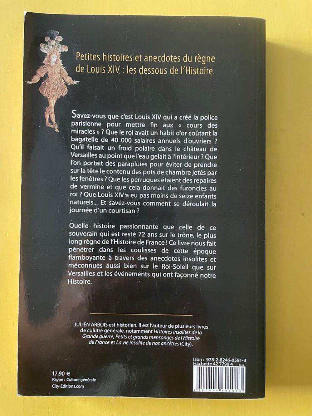 Livre Histoires Insolites Du R&egrave;gne De Louis Xiv - J.Arbois Livres et BD