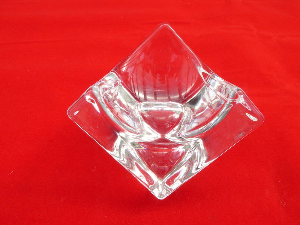 Cendrier en cristal de Daum Décoration