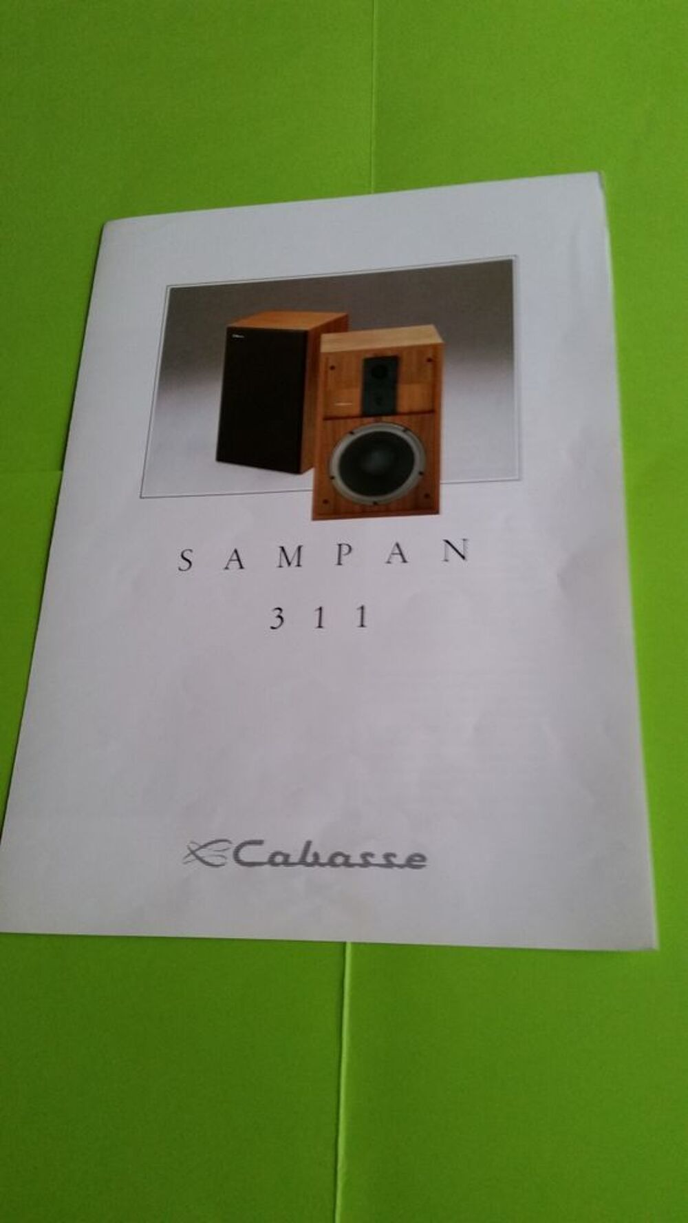 CABASSE SAMPAN 311 Audio et hifi