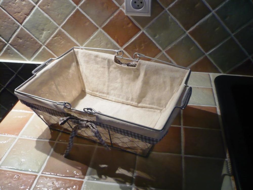 Panier vintage Décoration