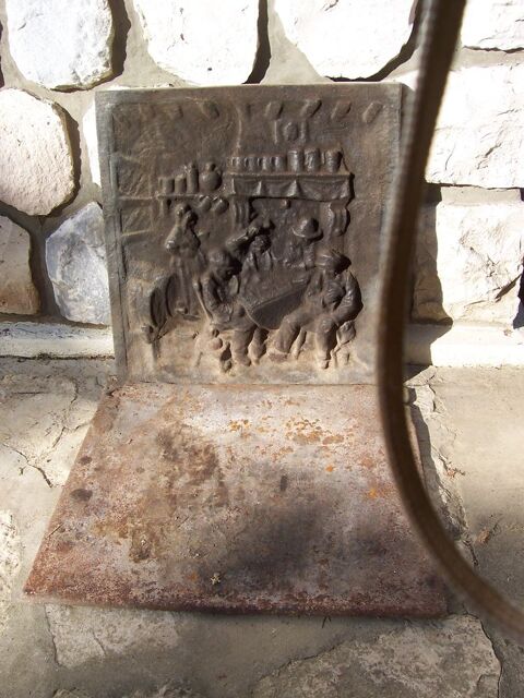 Plaque foyre de chemine 40 Toulouse (31)