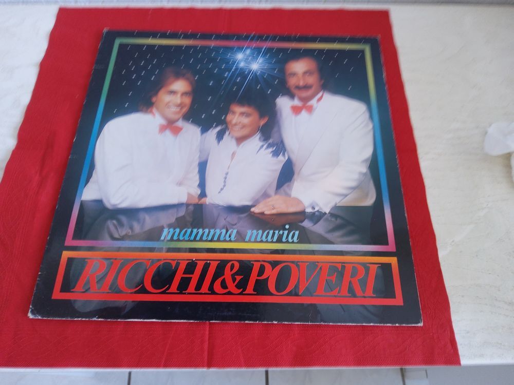 33 tours vinyle RICCHI &amp; POVERI CD et vinyles