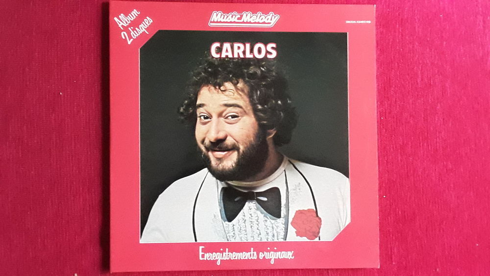 Double disque vinyle 33 tour Carlos CD et vinyles