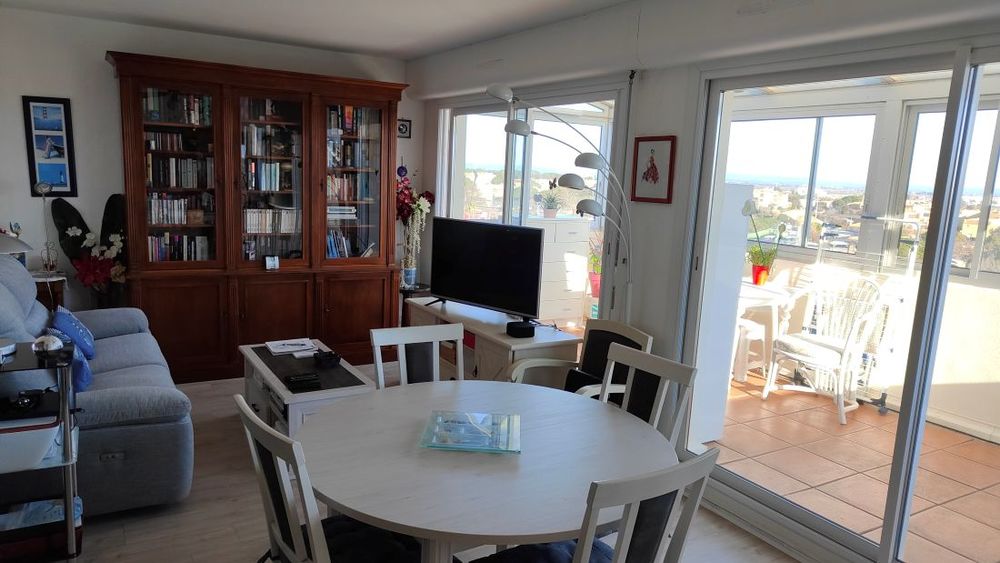 Vente Appartement LE CAP D'AGDE - Plage du Môle Grand T2 + loggia vitrée avec vue panoramique Le cap d agde