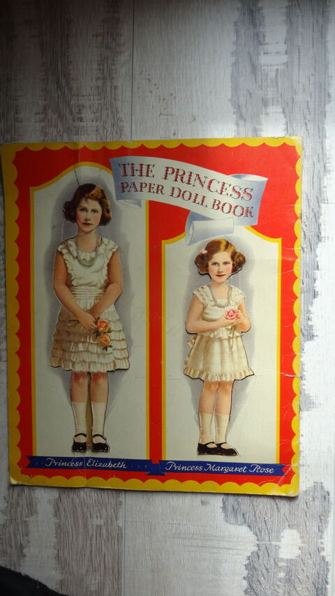 Original the princess paper doll book 110 Houilles (78)