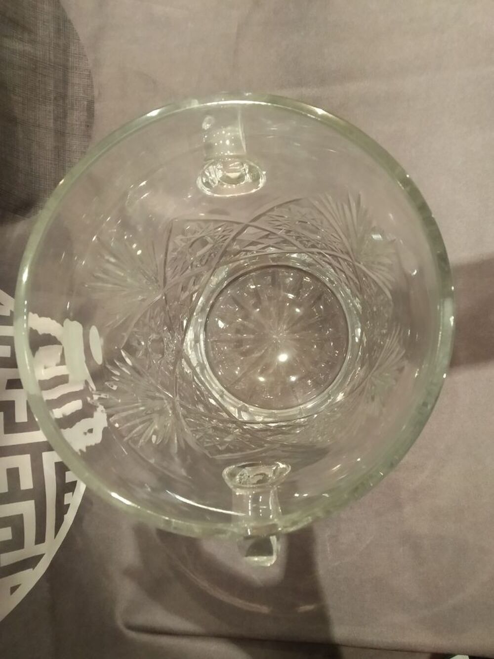 SEAU A CHAMPAGNE CRISTAL DE BACCARAT Décoration