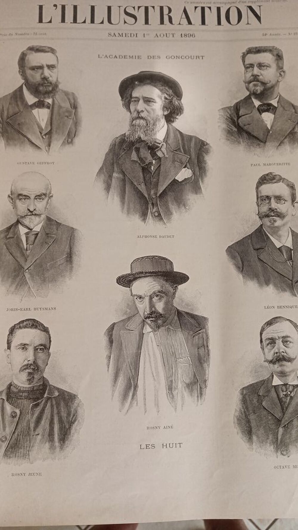 Revues l'ILLUSTRATION reli&eacute;es 01 juillet au 31/12/1896 