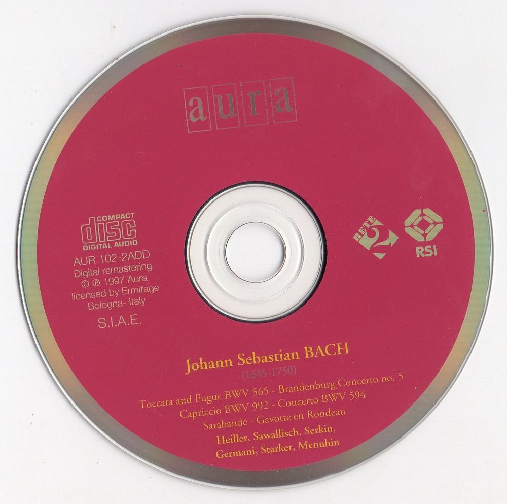 Toccata - Jean-S&eacute;bastien Bach CD et vinyles