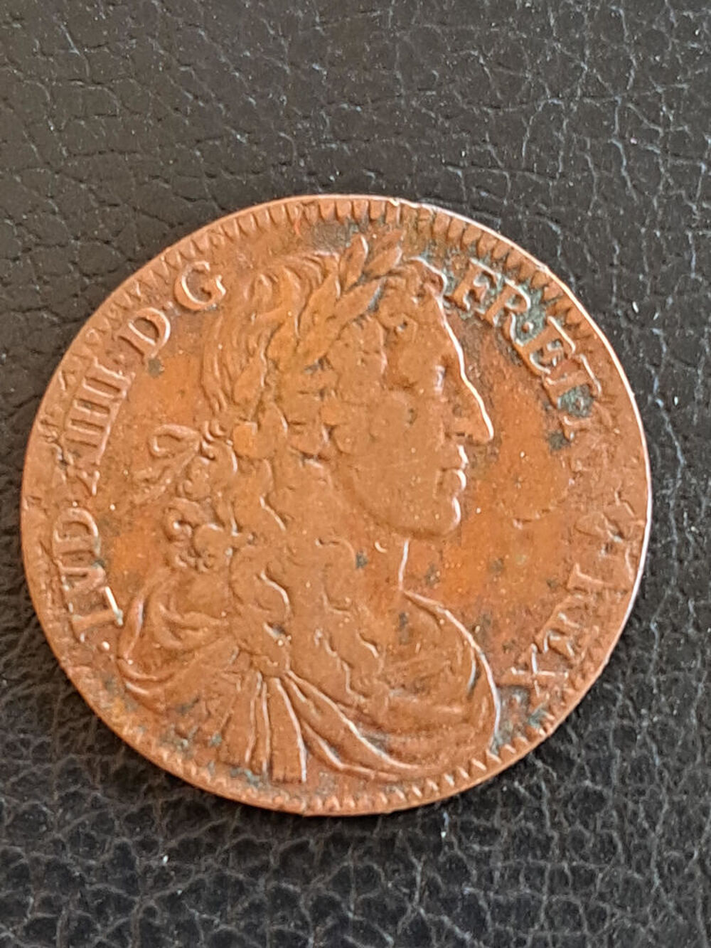 1664 Suisse Grisons jeton Louis XIV 