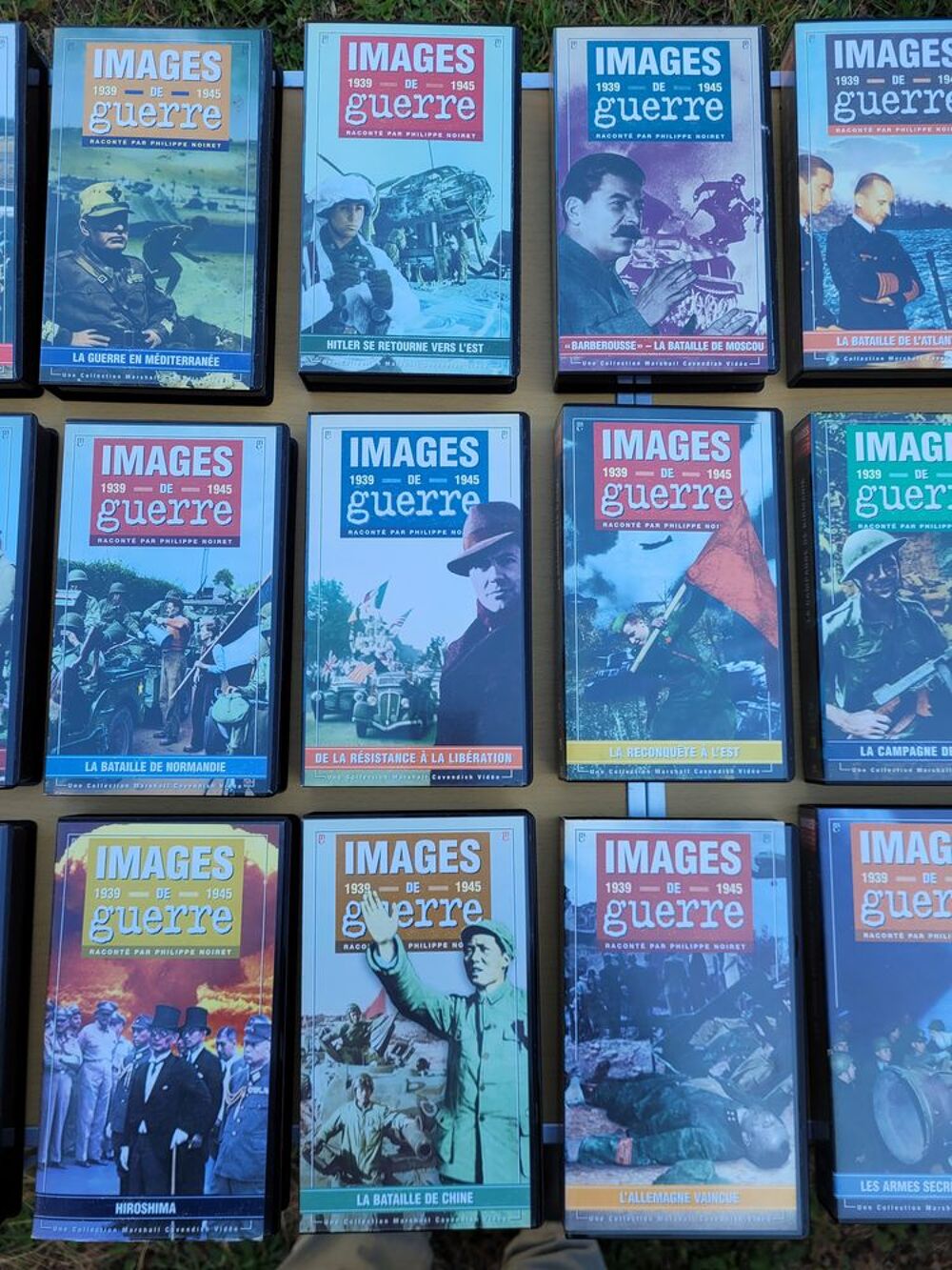 Cassettes VIDEO de la Guerre de 39/45 CD et vinyles