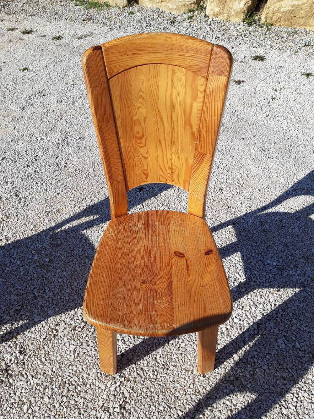 6 Chaise vintage _ Chaise bois _ Chaise en pin Meubles