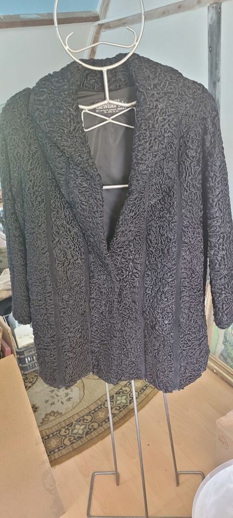 Manteau Astrakan Noir  / Vison manteau / Renard blanc Royan (17)