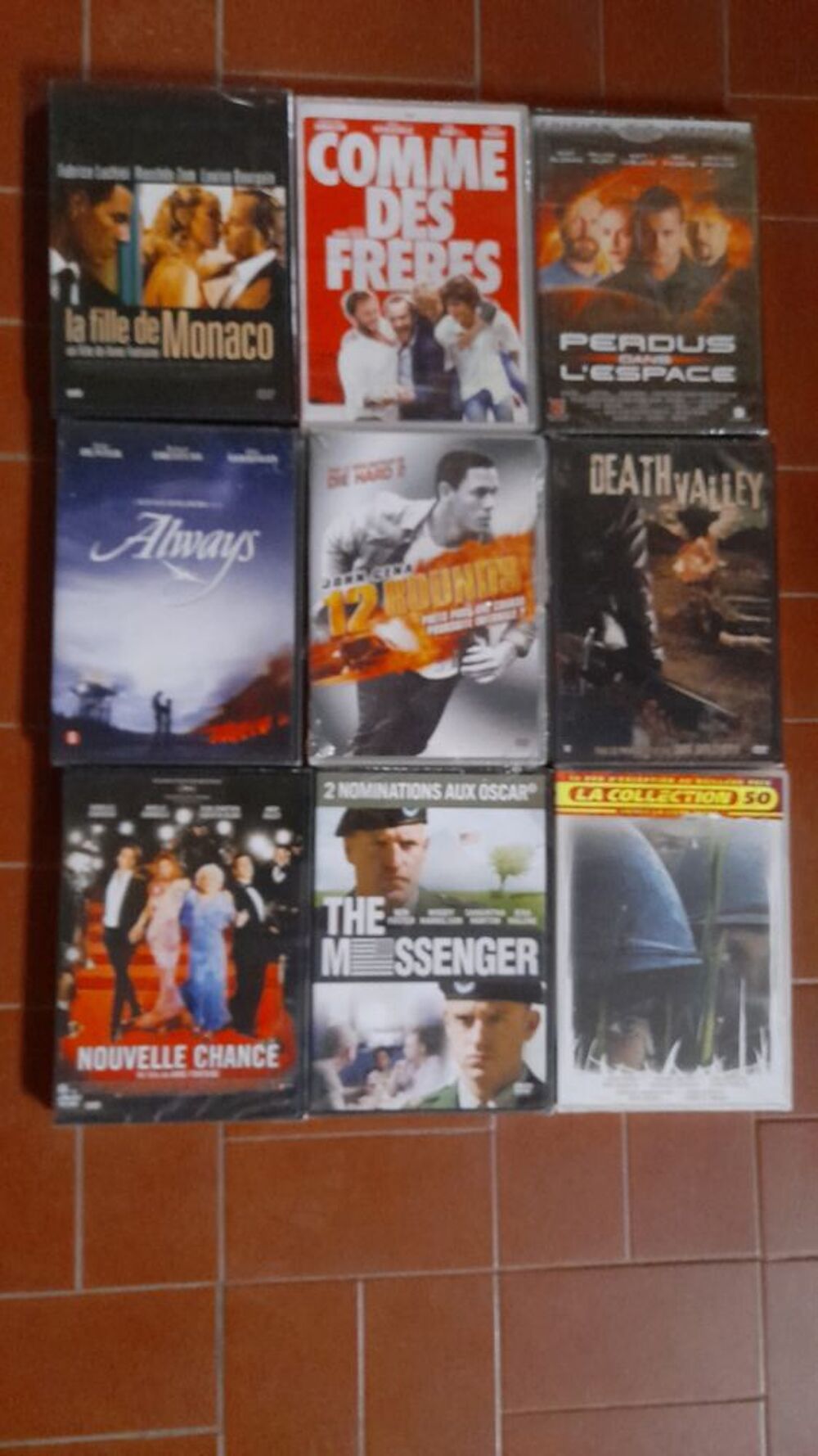 DVD NEUFS SOUS BLISTER (cellophane) &agrave; 3 euros pi&egrave;ce DVD et blu-ray
