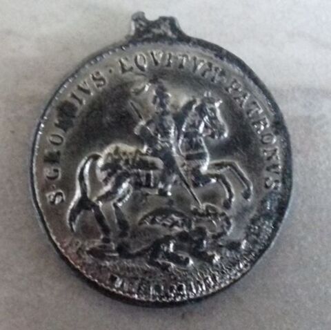 MEDAILLE RELIGIEUSE 19�me SIECLE 17 �ragny (95)