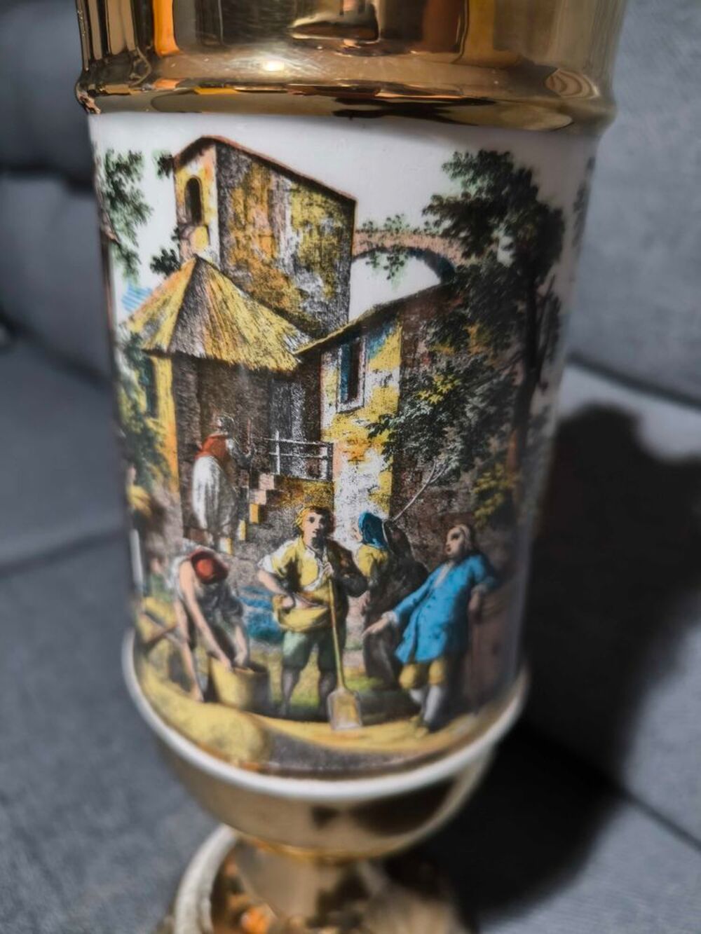 Vase ann&eacute;es 50 Sicas Sesto Fiorentino Décoration